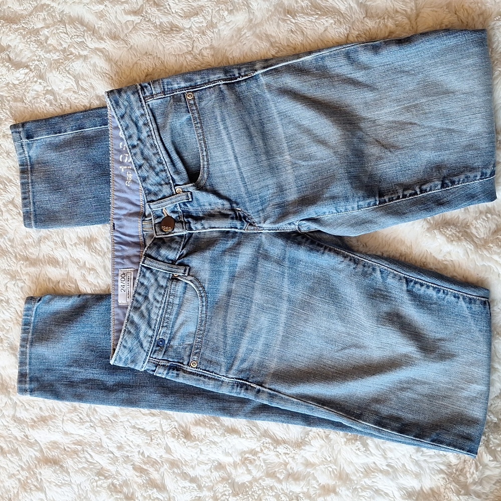 Gap Always Skinny 24/00 Reg Distressed